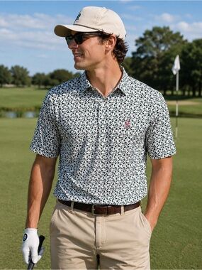Barstool Sports Golf Umbrella Polo Men’s Medium